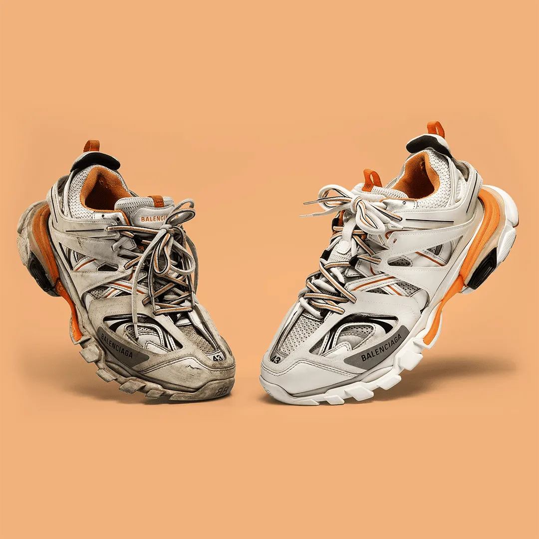Химчистка Balenciaga — до и после | SOLE FRESH Челябинск