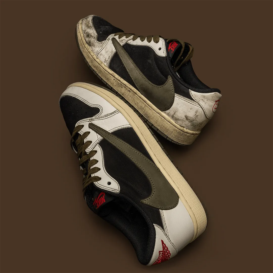 Химчистка Jordan x Travis Scott — до и после | SOLE FRESH Челябинск